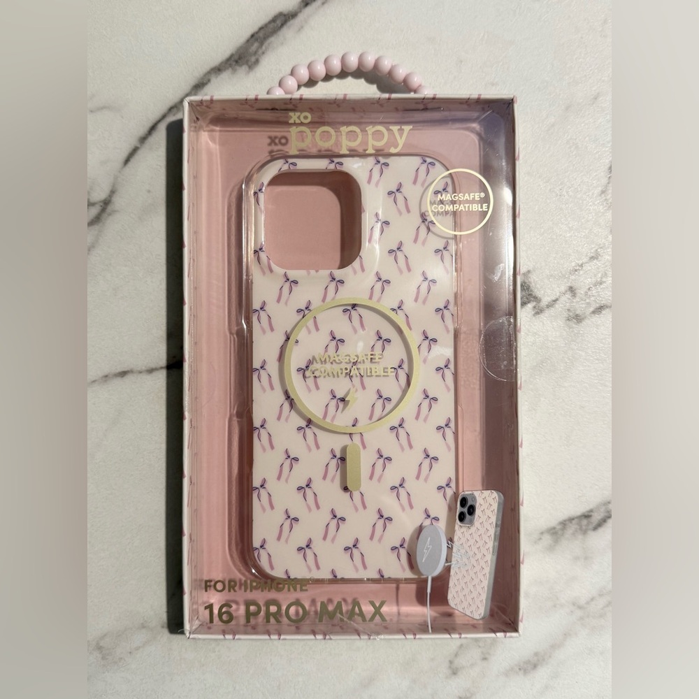 Xo Poppy iPhone 16 Pro Max Case